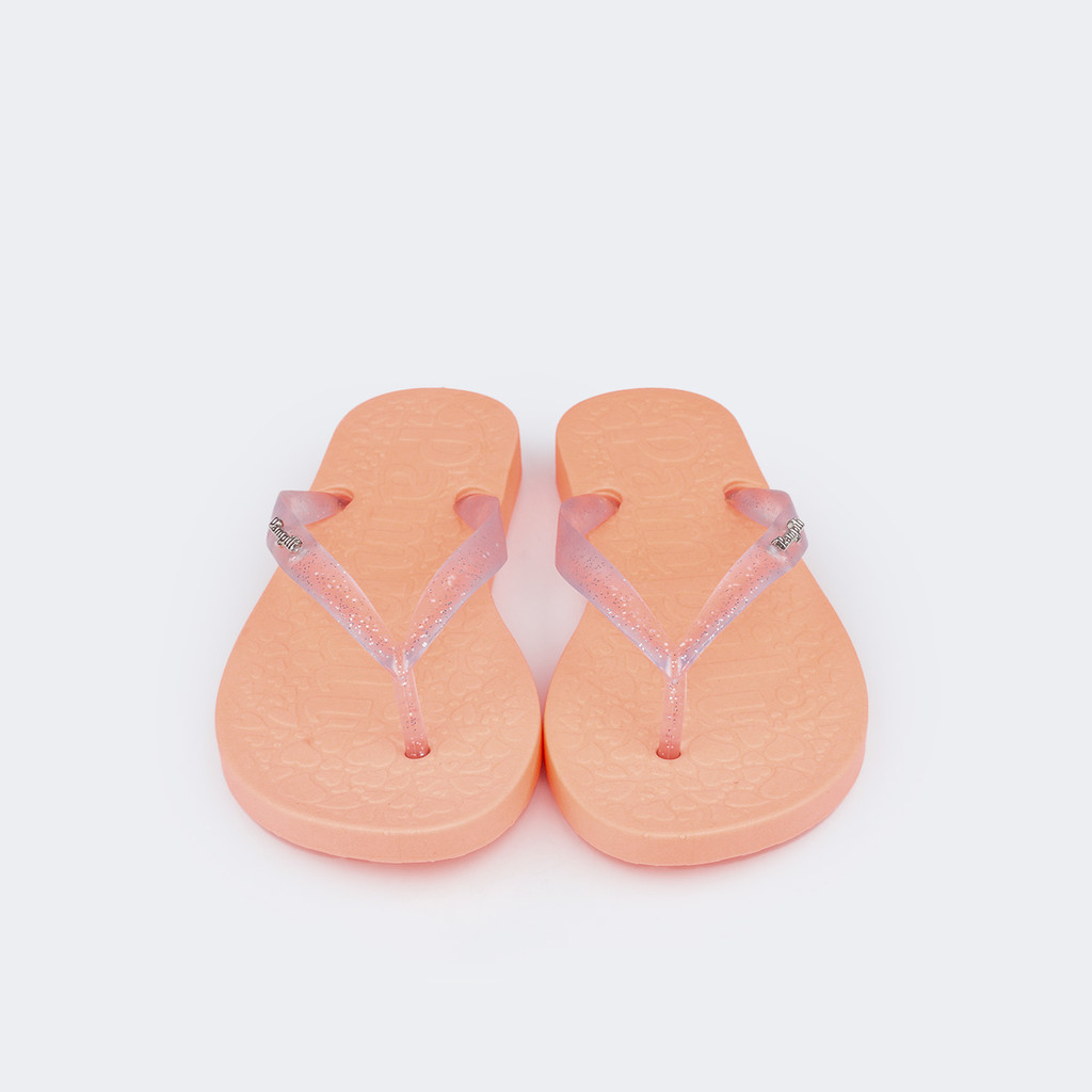 Foto 2 de Chinelo Infantil Pampili Love Pink Fluor Pampili