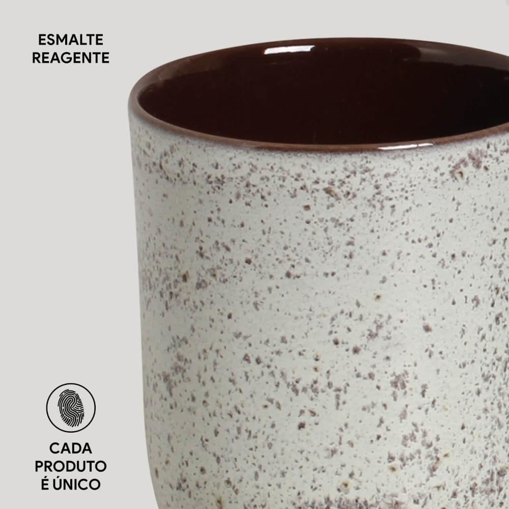 Foto 5 de Conjunto com 4 Canecas Coup Stoneware Grande Pistache 330ml