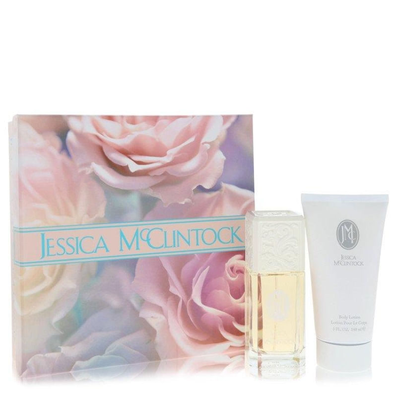 Jessica McClintock Kit Presente 100 ml Eau de Parfum Spray + 150 ml Loção Corporal Feminino