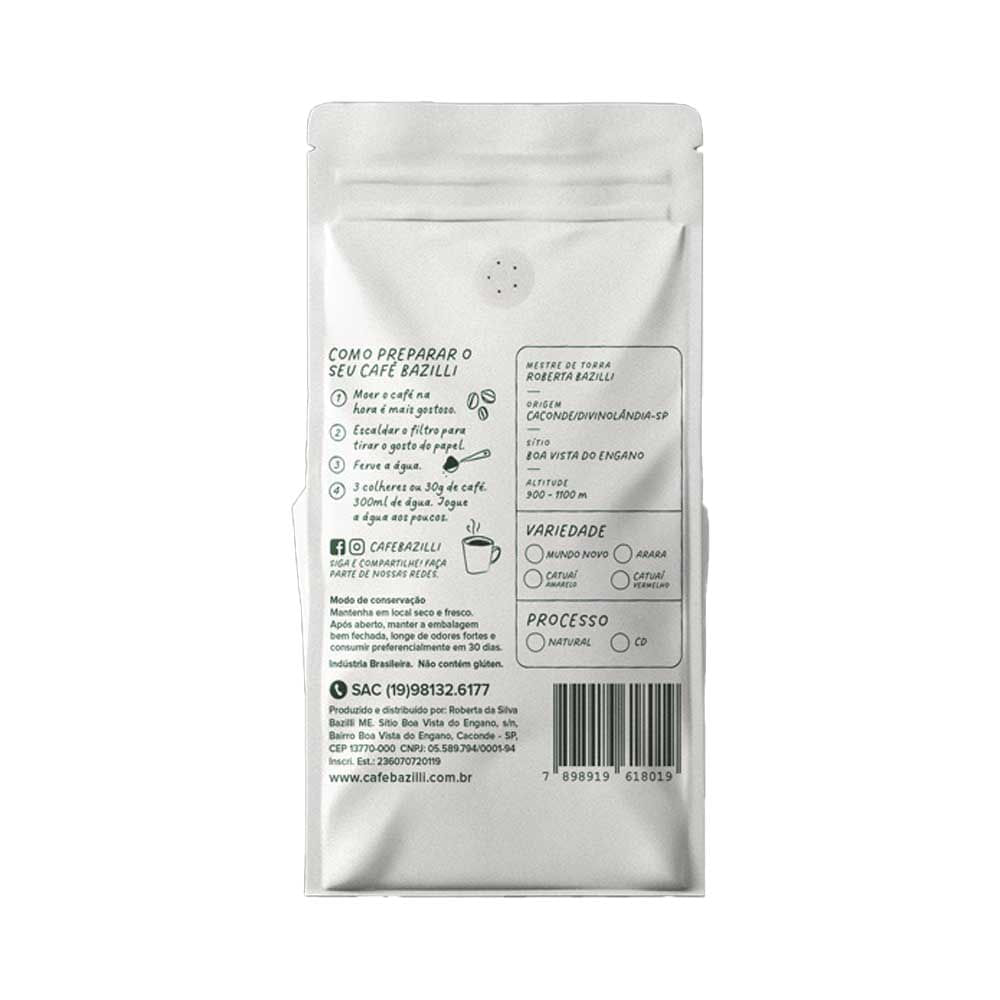 Foto 2 de Café Bazilli em grãos 500 g Café Bazilli em grãos 500 g