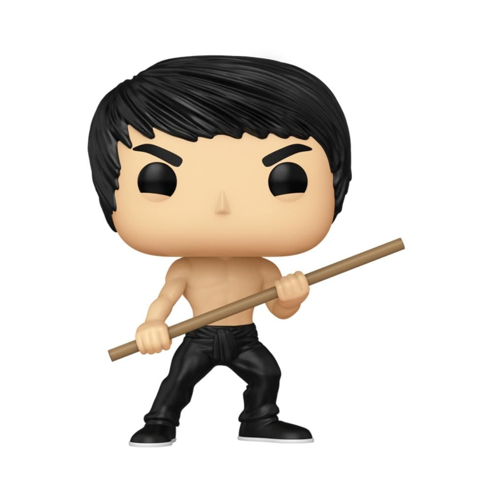 Foto 3 de Boneco Funko Pop! Icons - Bruce Lee com Bastão Bo