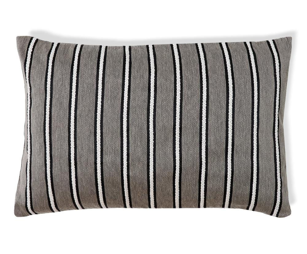 Capa Almofada Retangular Jacquard Marais Cinza Westwing Cinza