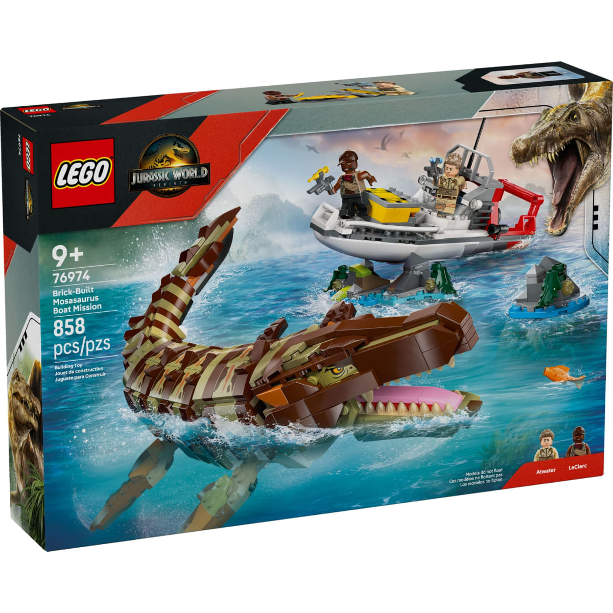 Foto 5 de LEGO® Jurassic World - Missão do barco Mosasaurus