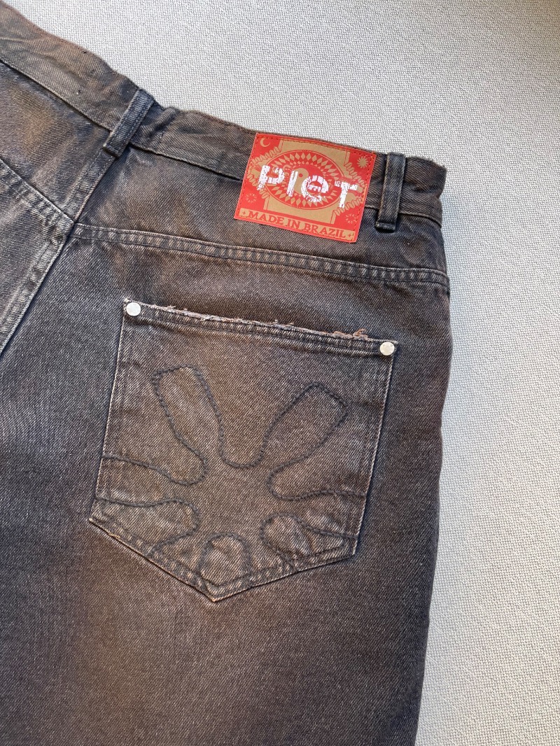 Foto 4 de Calça Piet Layered Denim Black — 46, Usado