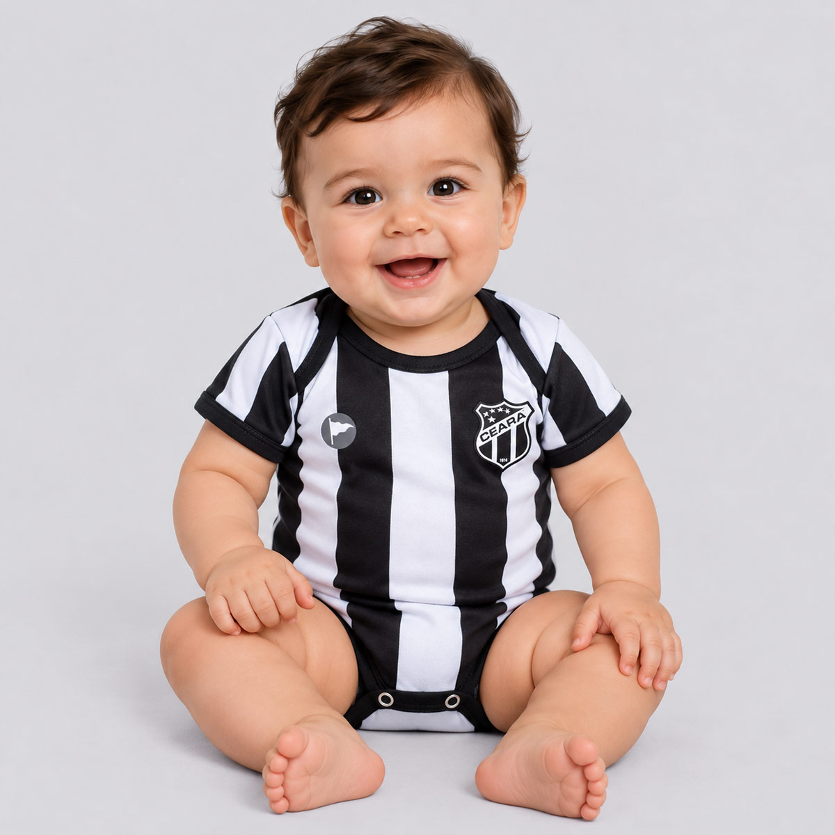 Body Ceará Listrado UV Infantil