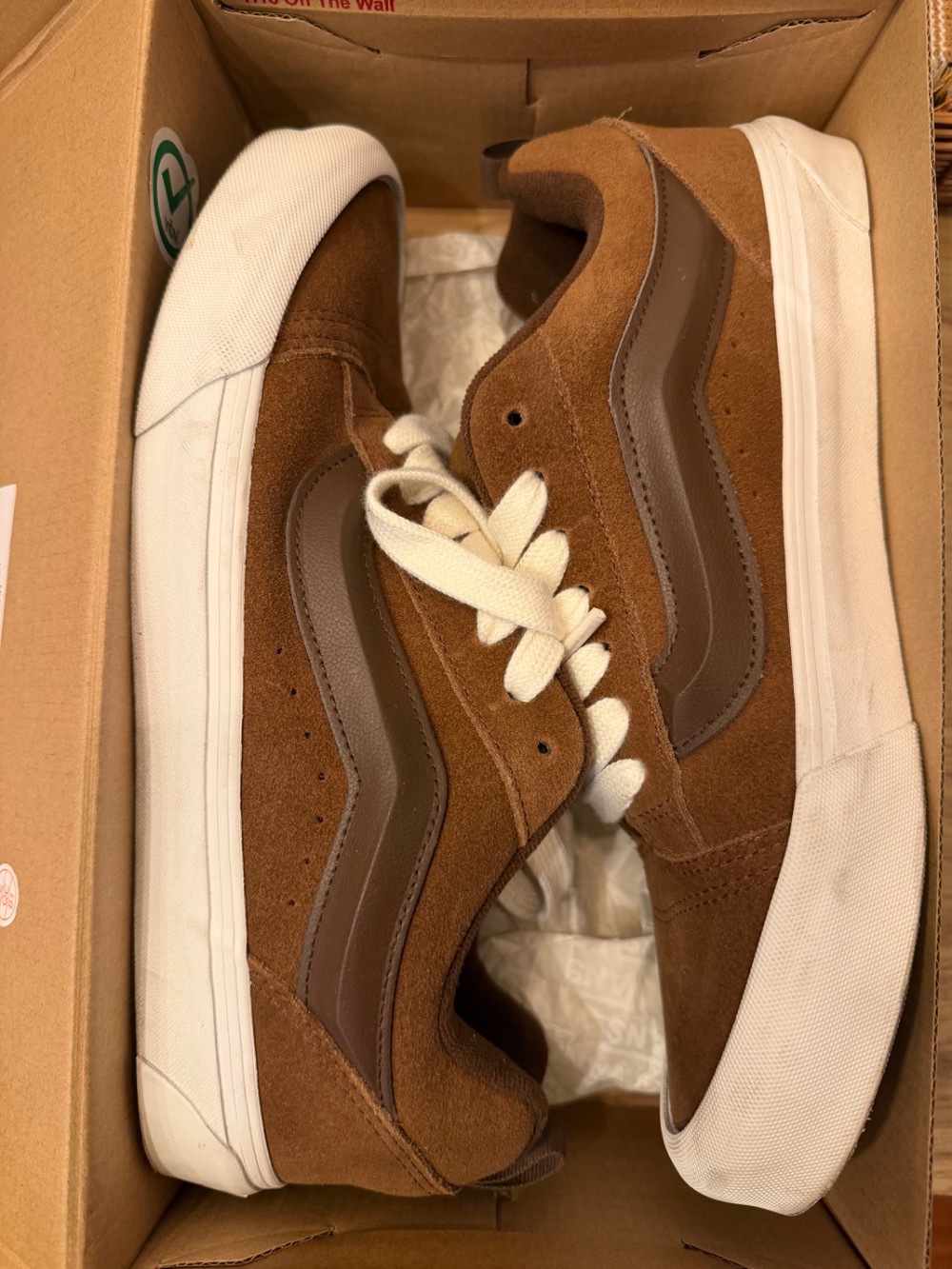 Vans Knu Skool Suede Brown — 43, Usado