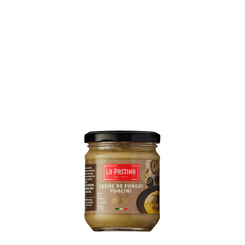 CREME DE FUNGHI PORCINI TRUFADO LA PASTINA 180G