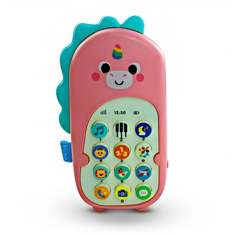 Brinquedo Educativo Phone Bilíngue Unicórnio 17092 - Buba