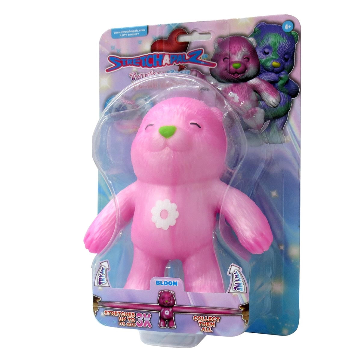 Foto 2 de Boneco Elástico Urso Twinkle Bloom De 12Cm - Stretchapalz