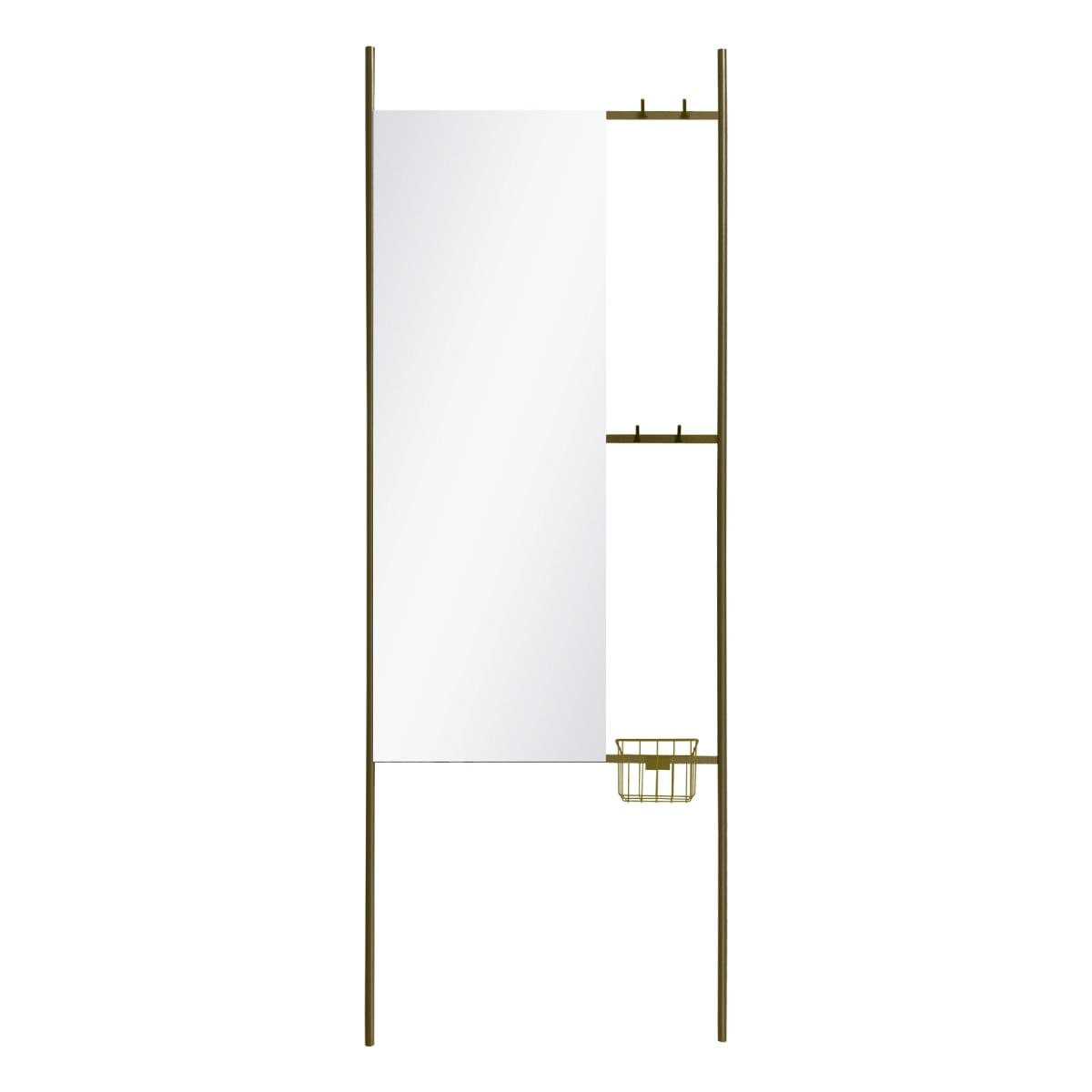 Foto 2 de Espelho de Chão Hanger 180x63cm Dourado