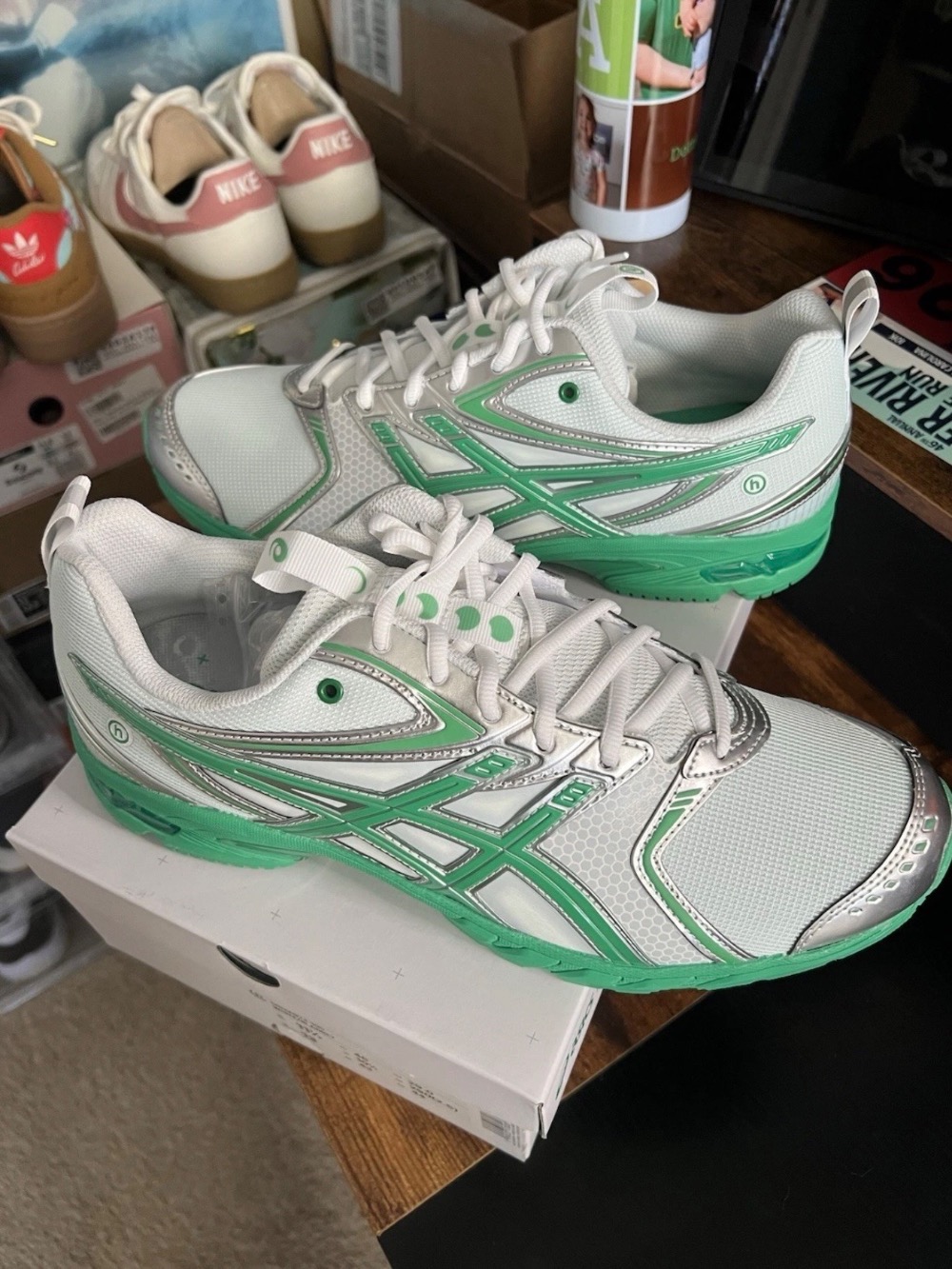 Hidden NY x Asics Gel-DS Trainer 14 White Blarney — 44, Novo