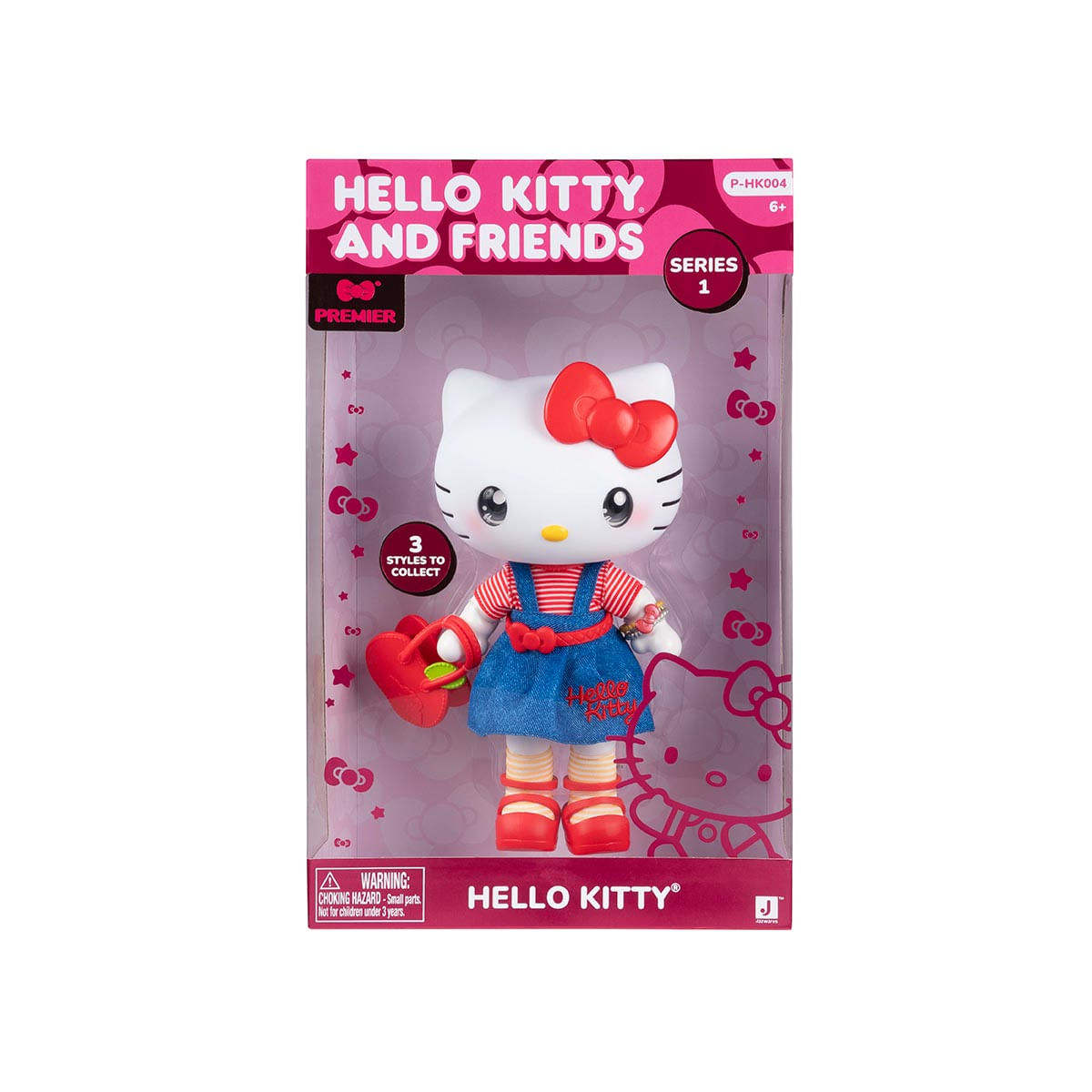 Boneca Articulada Hello Kitty 20cm + Acessórios Hello Kitty