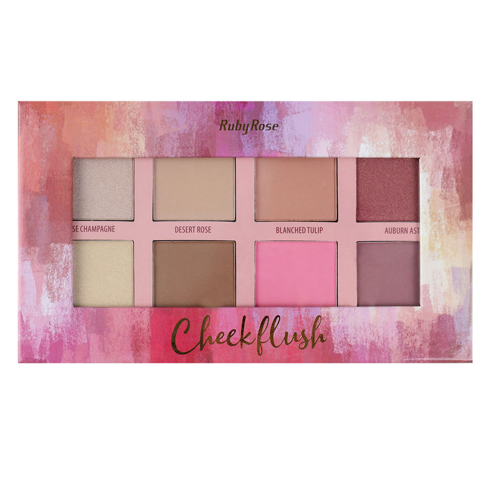 Paleta de Contorno Ruby Rose - Cheek Flush Studio — 1 Un