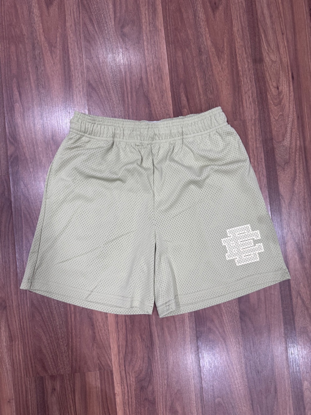 Bermuda Eric Emanuel EE Baggy Shorts Silt Green — M, Novo
