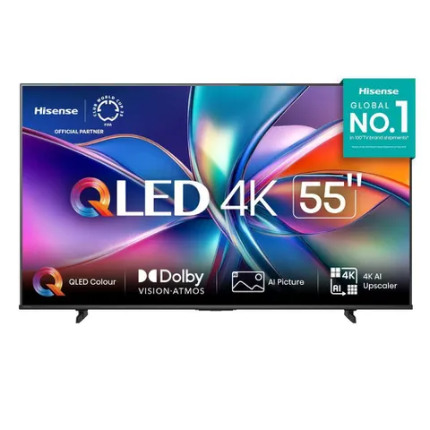 Smart TV 55 4K QLED HDR10 Dolby Atmos Hisense