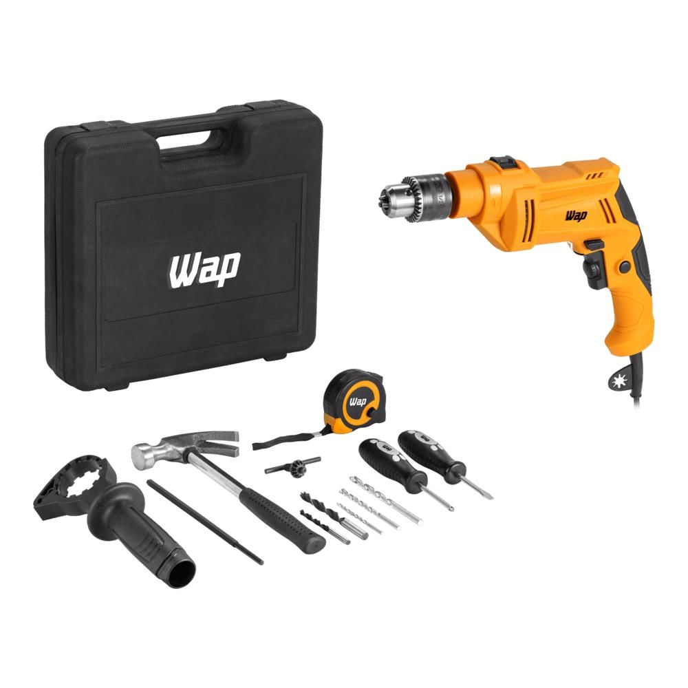 Foto 2 de Parafusadeira e Furadeira De Impacto WAP 1/2" WF 700K13 110