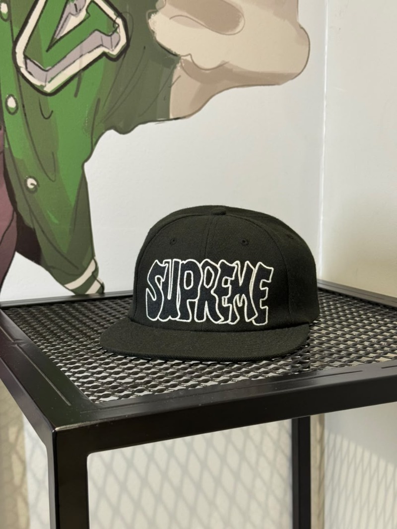Foto 2 de Boné Supreme Creep 6-Panel Black — Único, Novo