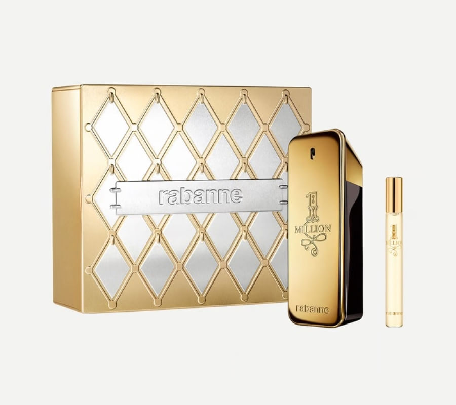 KIT 1 MILLION EDT 200ML + TRAVEL SPRAY EDT 10ML