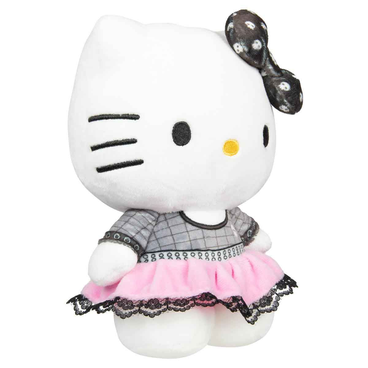 Foto 3 de Pelúcia Hello Kitty (Saia Rosa) De 20Cm Série 2 -Hello Kitty