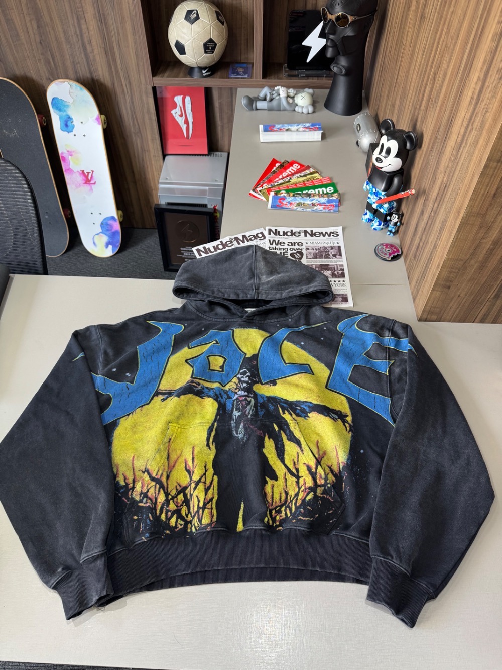Moletom Vale Lives Forever Scarecrow Black — P, Novo