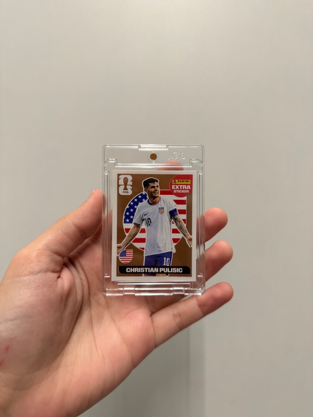 Figurinha Panini Christian Pulisic Bronze Extra FIFA World Cup 2026 — Único, Novo