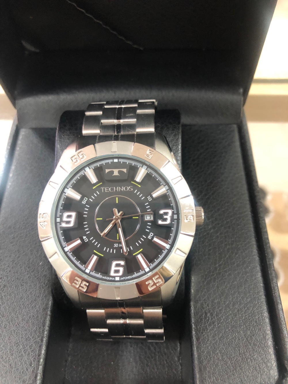 Relógio Technos Racer Silver 46 mm — Único, Novo
