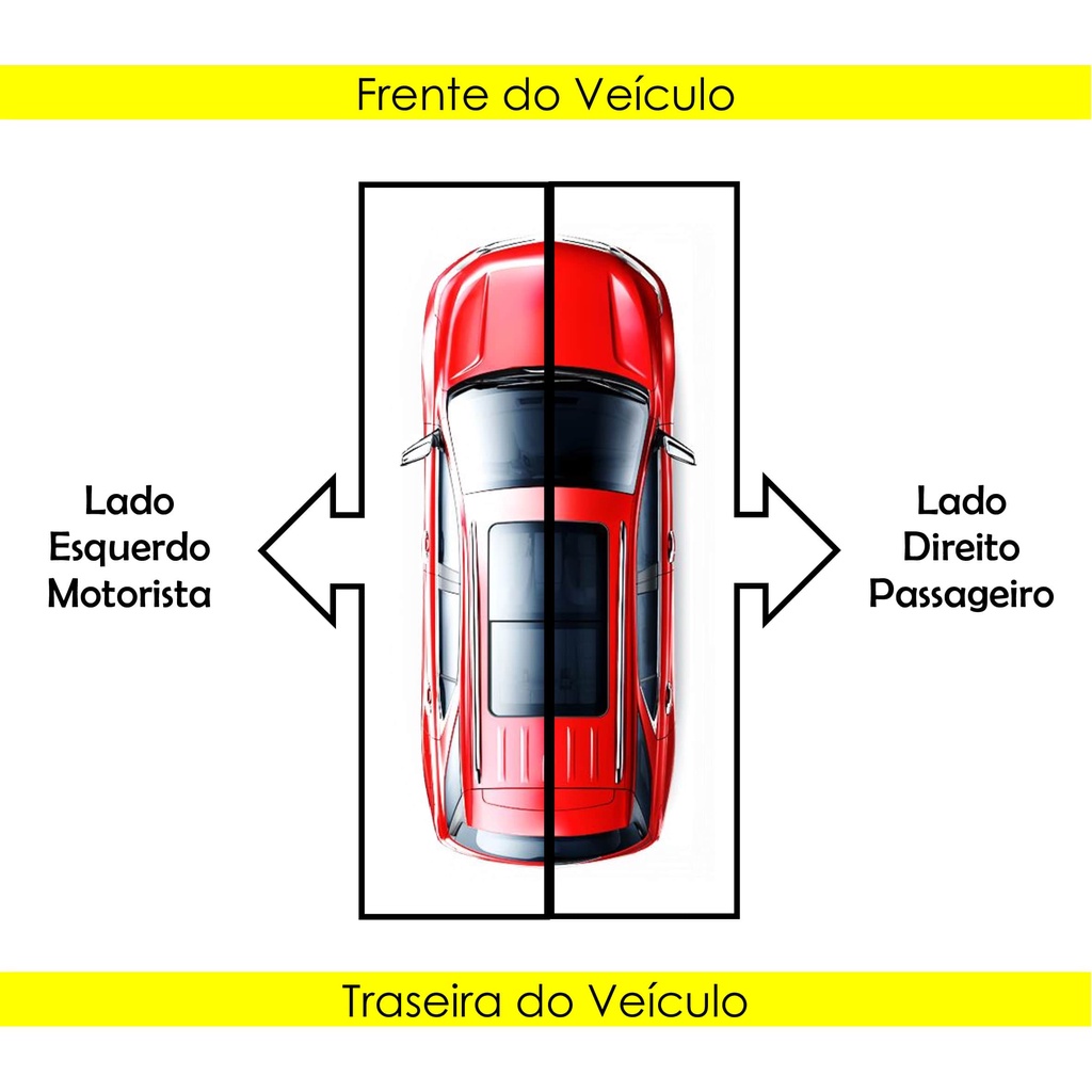 Foto 2 de Refletor Parachoque Traseiro VW FOX 2010 à 2014 Acrílico Lado Esquerdo Motorista