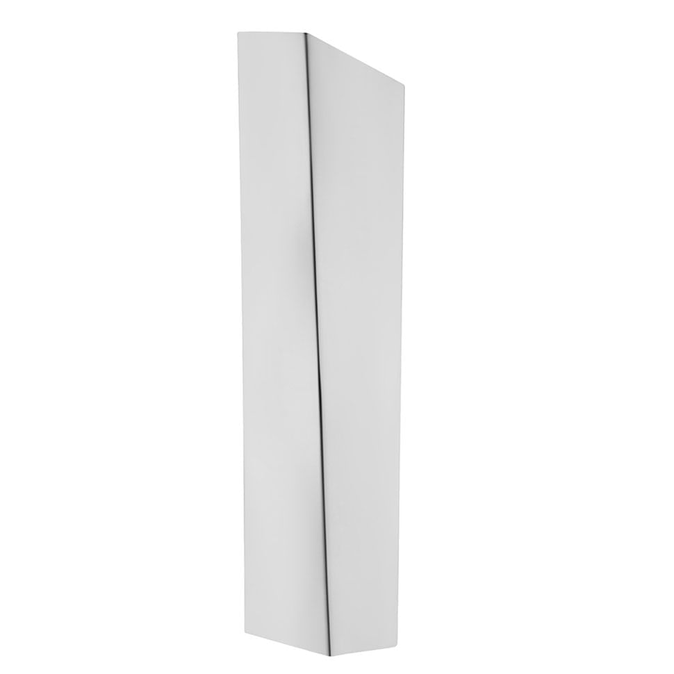 Vaso Origami Grande Prata Inox Riva