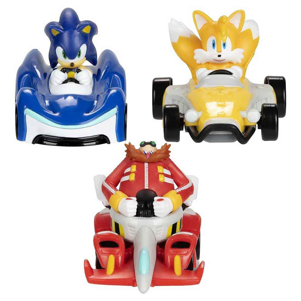Foto 3 de 3 Carrinhos Kart Do Sonic, Tails E Dr.Eggman - Sonic