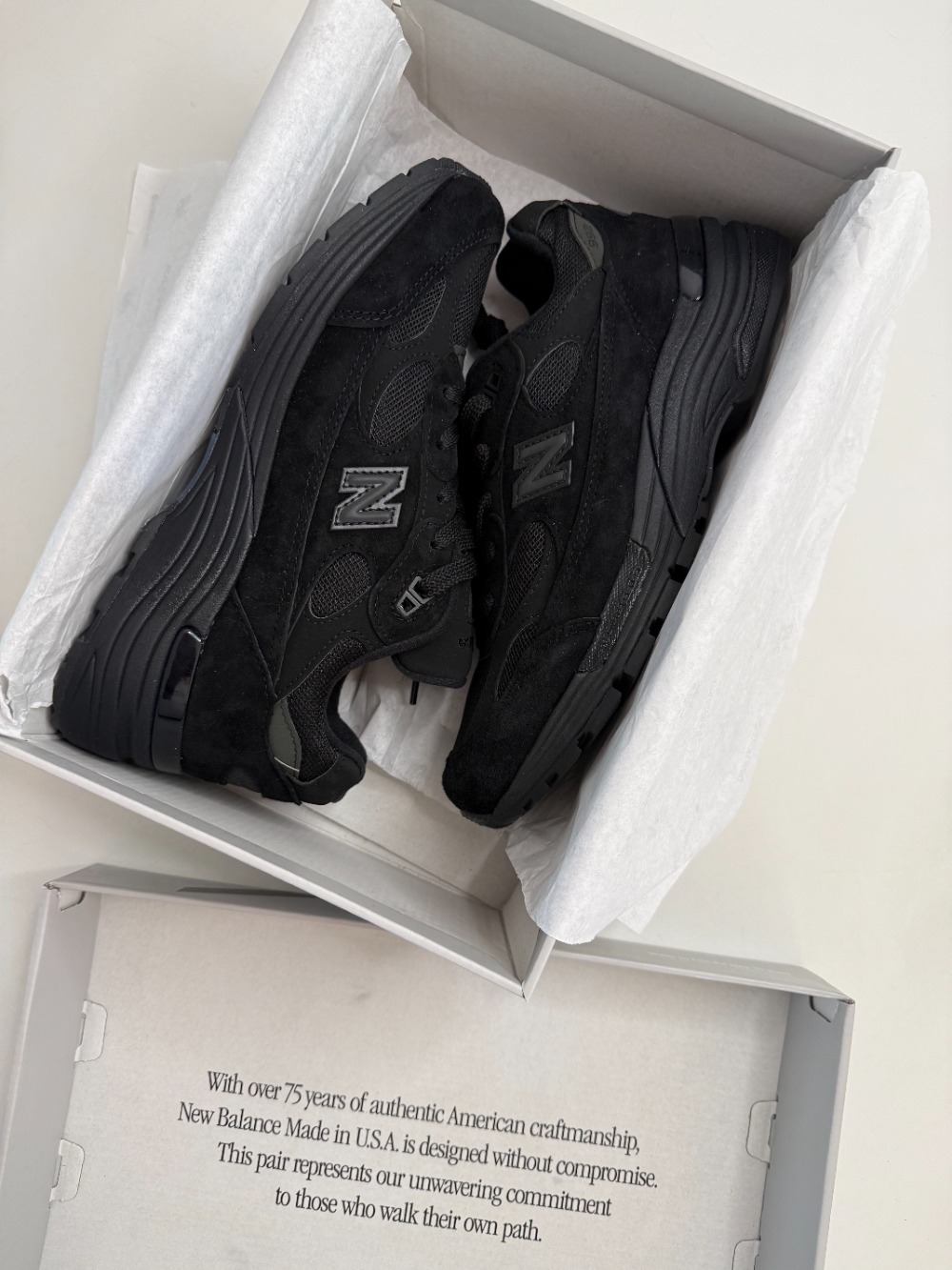 New Balance 992 Black — 38, Novo