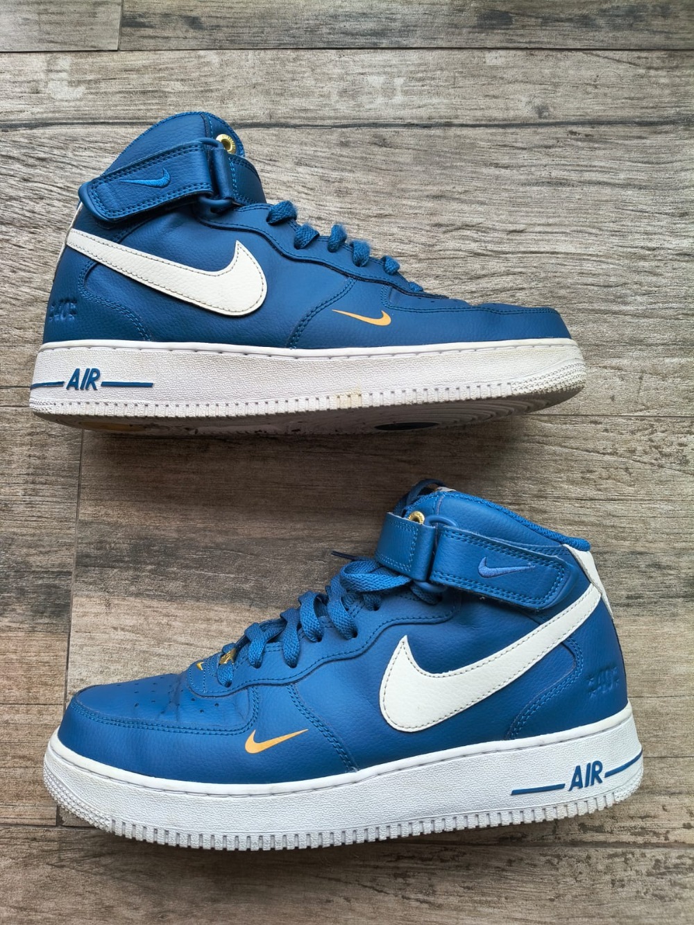 Nike Air Force 1 Mid '07 LV8 40th Anniversary Blue Jay — 42, Usado