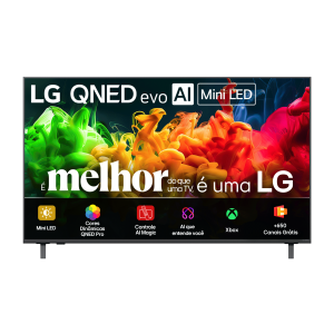 Smart TV LG QNED evo Mini LED AI 4K QNED80 65 polegadas 2026