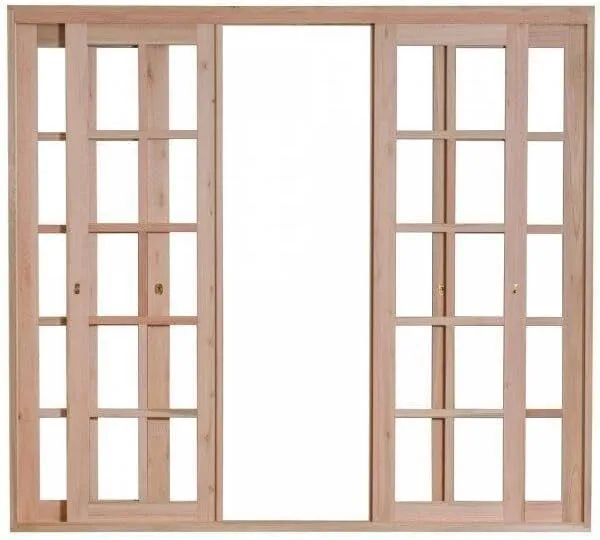 PORTA CORRER 4F S/VNZ VQ EUCAL 2,13X1,60X9,4 RDSL