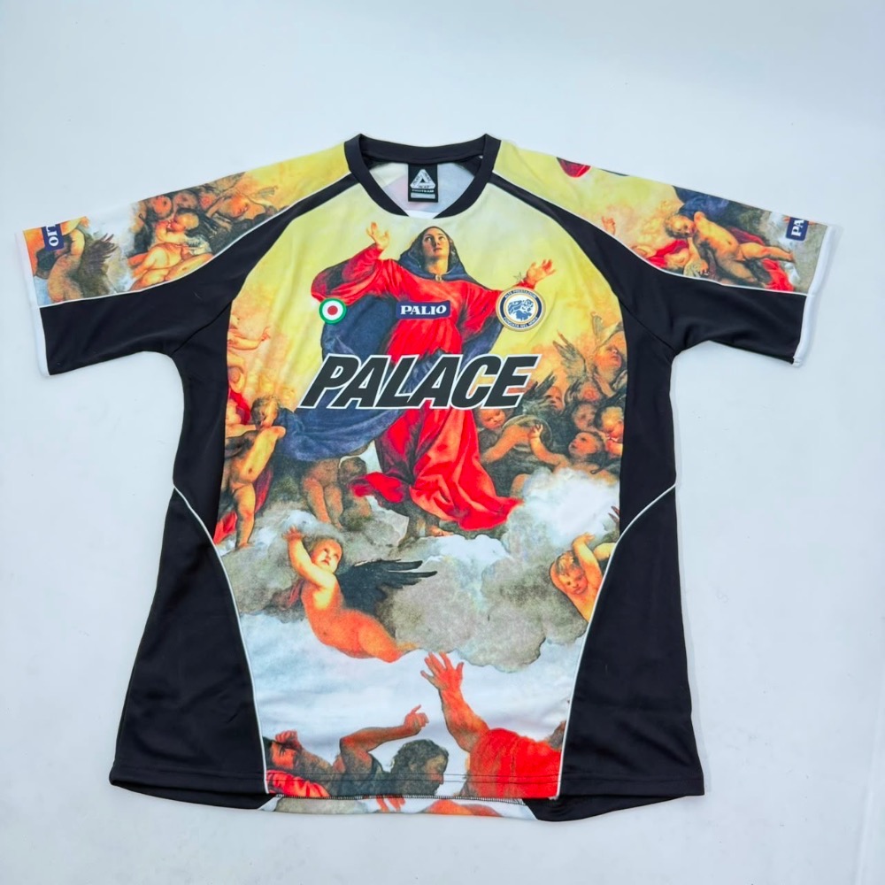 Camiseta Palace Titian Jersey Black — M, Novo