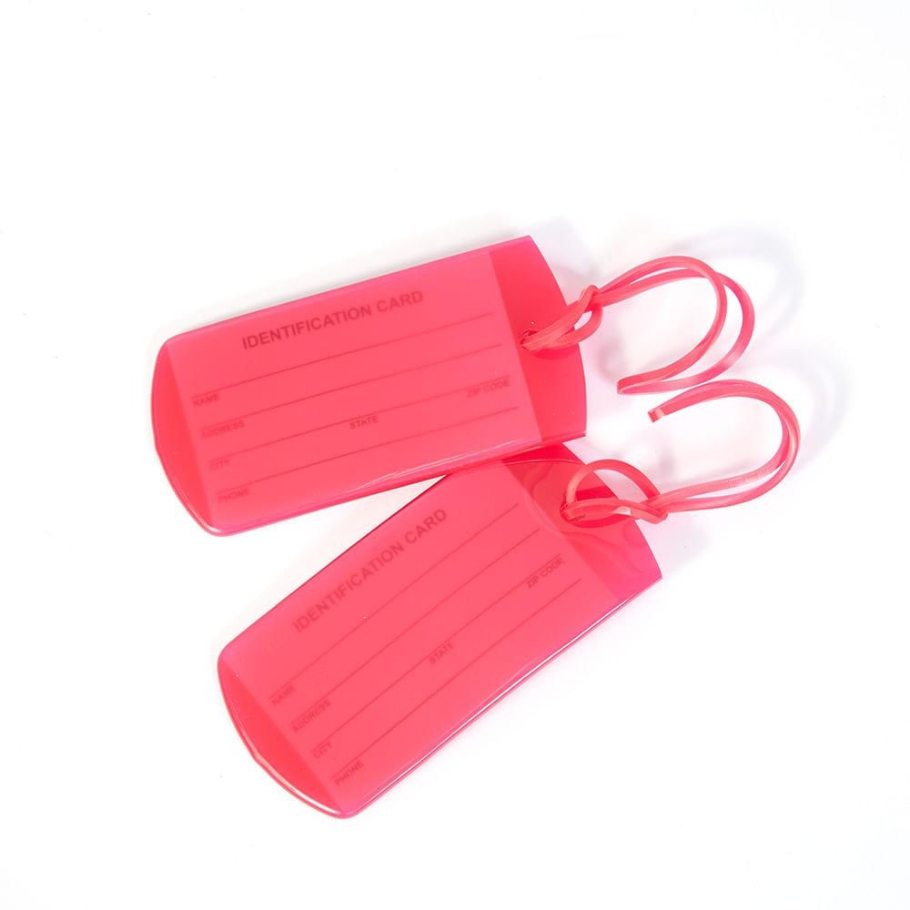 Etiqueta ID Jelly Pink U / Pink
