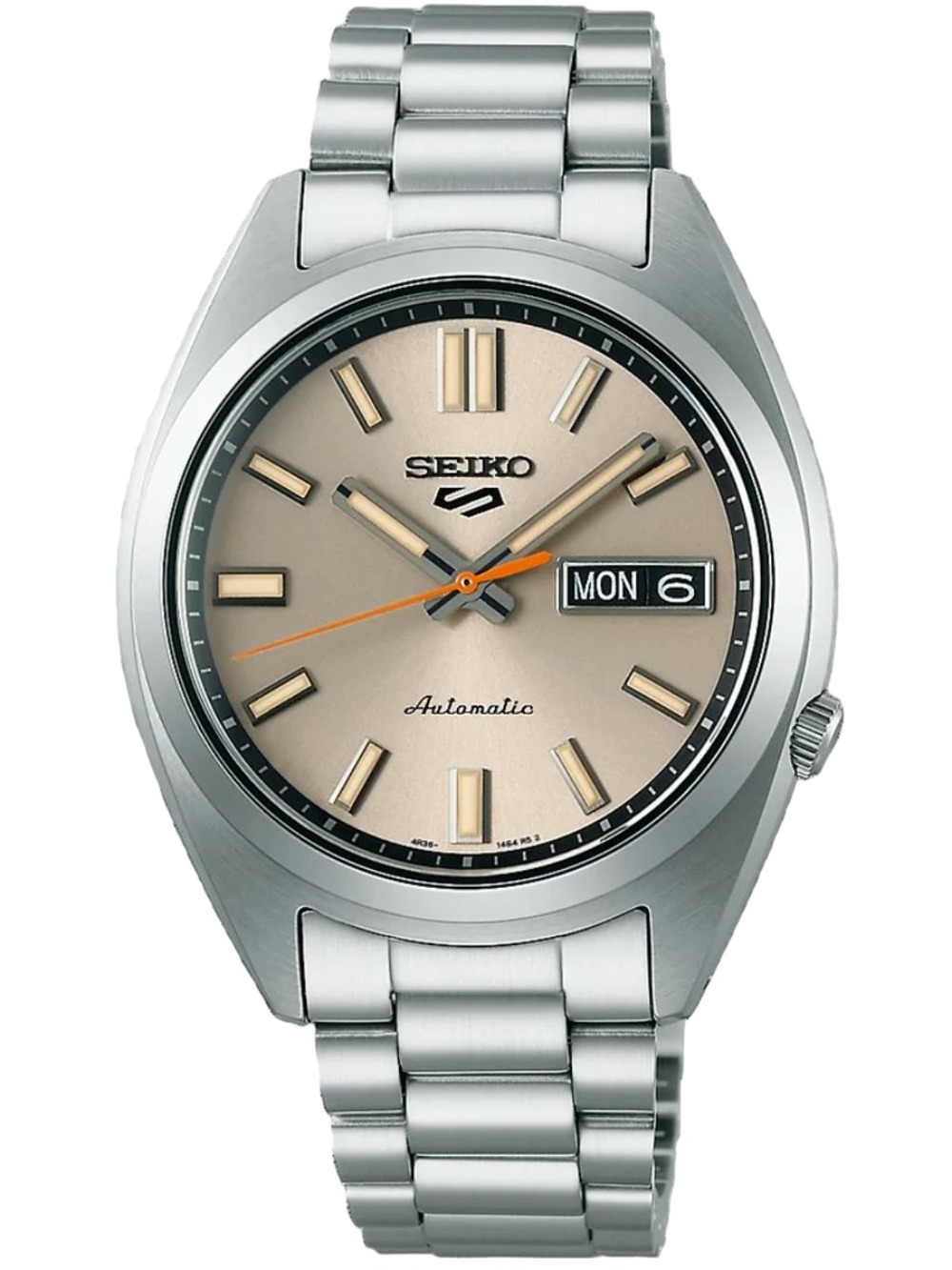 Relógio Seiko 5 Sport Champanhe 37.4mm — Único, Novo