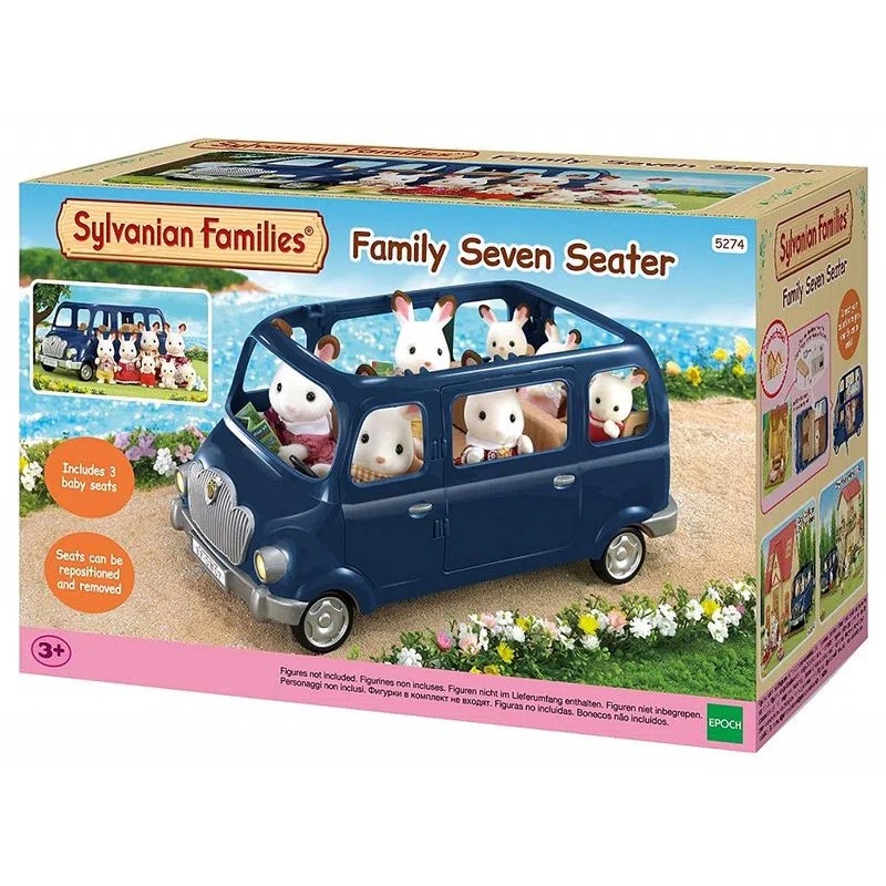Sylvanian Families Mini Van Azul - Epoch