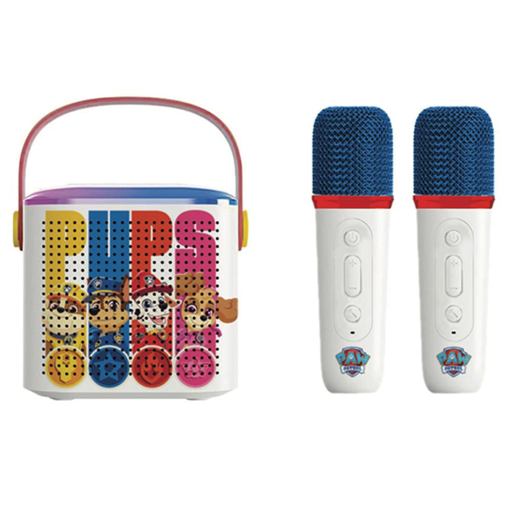 Caixa de Som Bluetooth Karaokê Infantil Patrulha Canina
