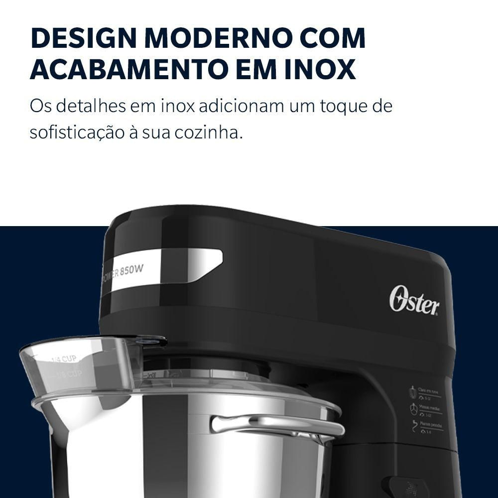 Foto 4 de Batedeira Planetária Oster Bowl Inox III 220V