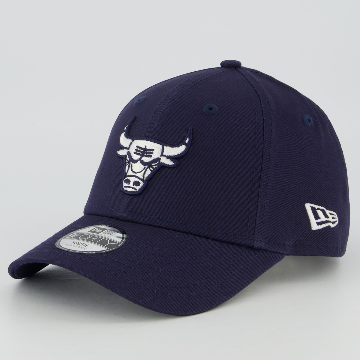Boné New Era Chicago Bulls 940 NBA Juvenil Marinho e Branco