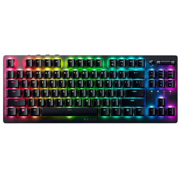 Teclado Gamer Mecânico Deathstalker v2, USB, RGB, Switch Vermelho, RZ03045002, Razer CX 1 UN