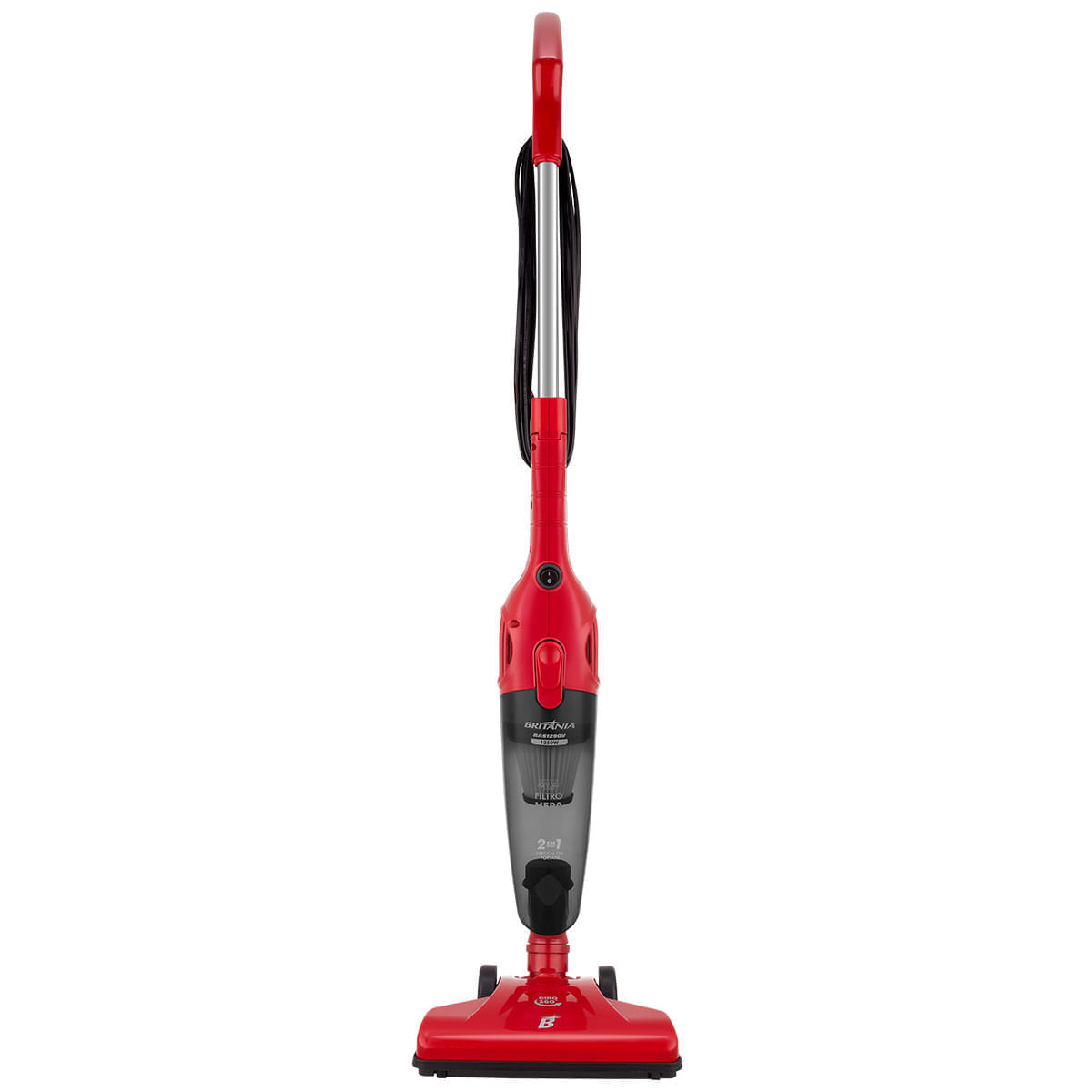 Aspirador de Pó Vertical Britânia 2 em 1 1250W BAS1290V 110