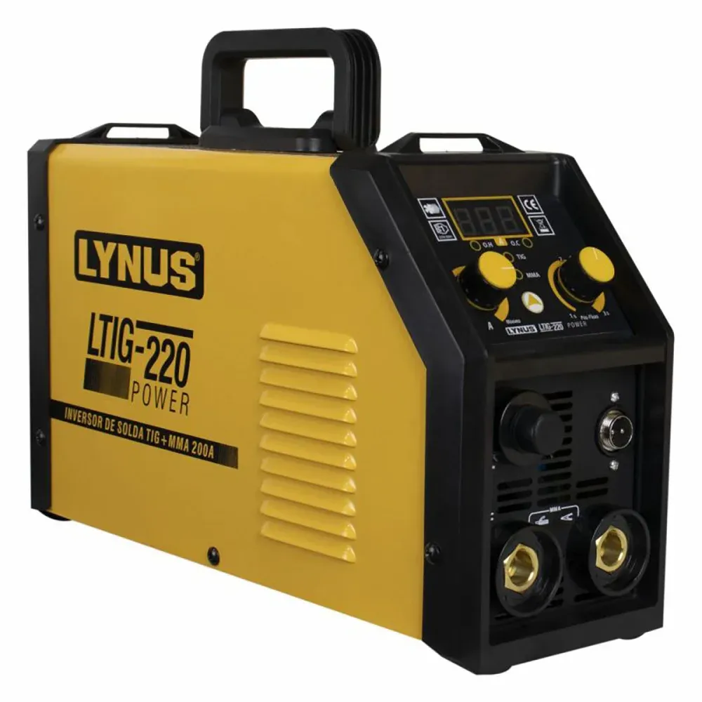 Inversora de Solda MMA LTIG-220 Lynus