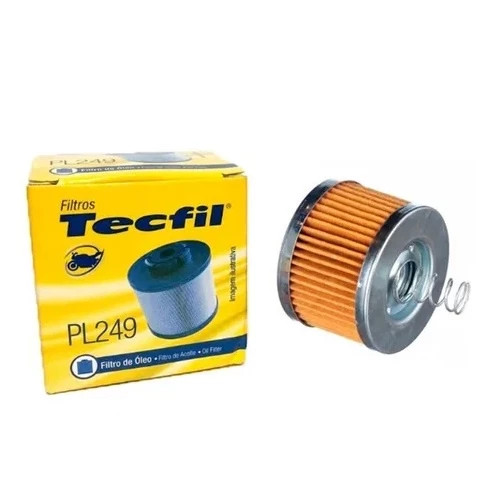 Filtro de Óleo Tecfil PL249 Yamaha YBR 150 Factor 2016 a 2024