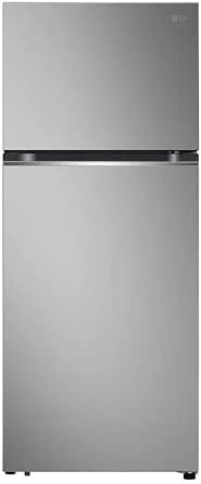 Geladeira Lg Frost Free Inverter 375l Duplex Look Gn-b372pfmb Inox