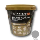 REJUNTE ACRILICO BICOMPONENTE EXTRALISO PLATINA 1KG CERAMFIX