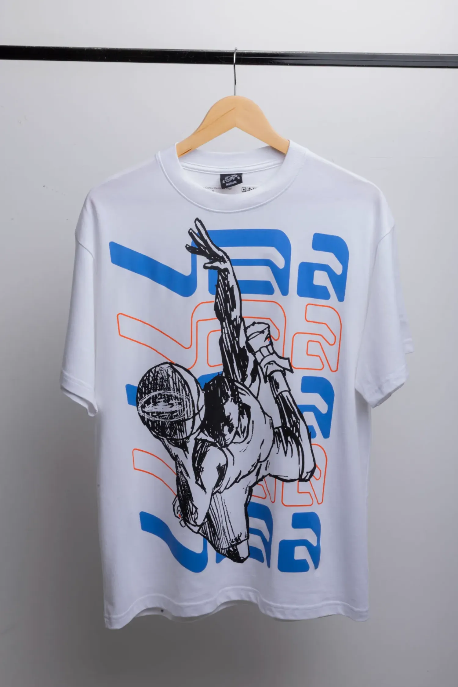 V.A.A. x Corteiz Camiseta Virgil Abloh White — M / G / XG, Novo