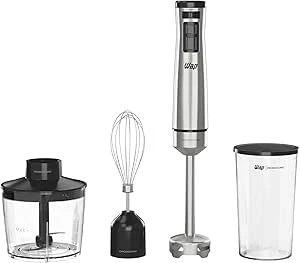 Wap Mixer Elétrico 3 Em 1 Com Processador, Miniprocessador E Batedor De Clara Em Inox Prosdócimo Wm1 600w 127v