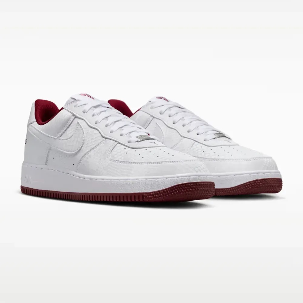 Kobe Bryant x Nike Air Force 1 Lower Merion Aces Team Red — 41, Novo