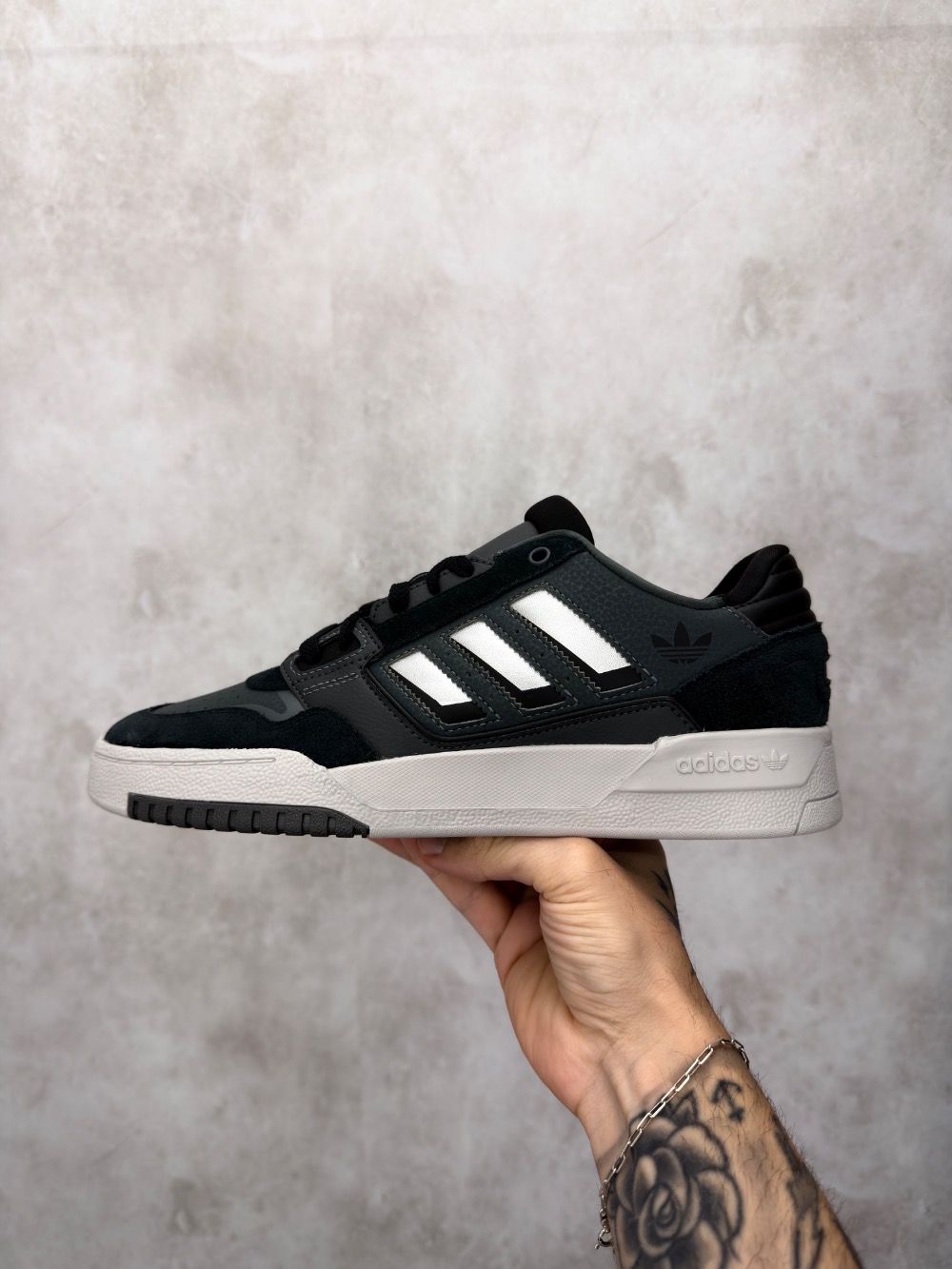 adidas Drop Step Low 2.0 Grey Six Core Black Grey Two — 39 / 40 / 41 / 42 / 43 / 44, Novo